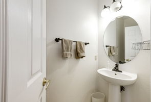 Main floor half Bathroom