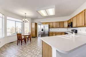 Eat-in space in the Kitchen
