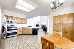 Spacious Kitchen with plenty of cabinets and counter space