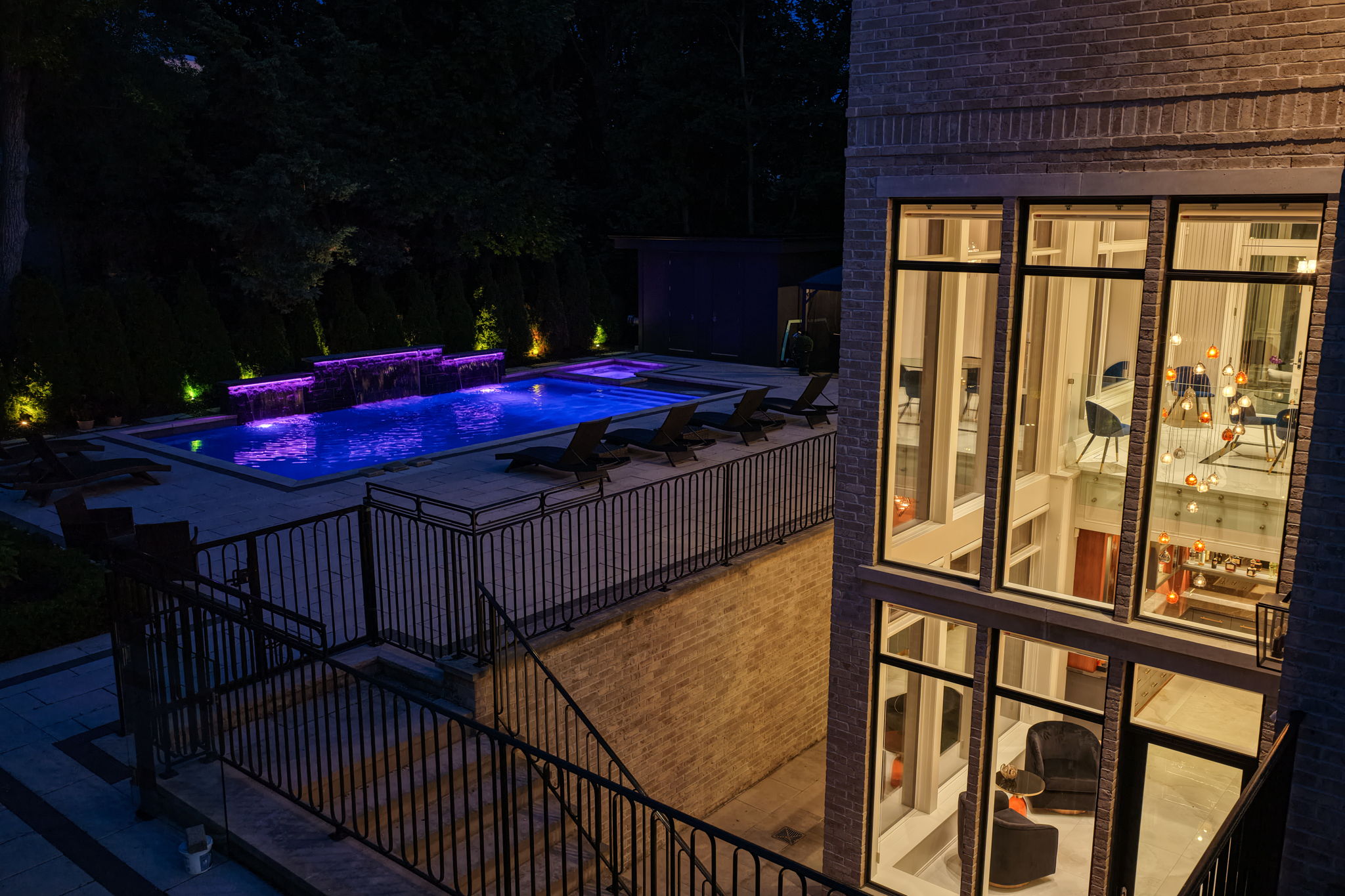 Luxury home exterior