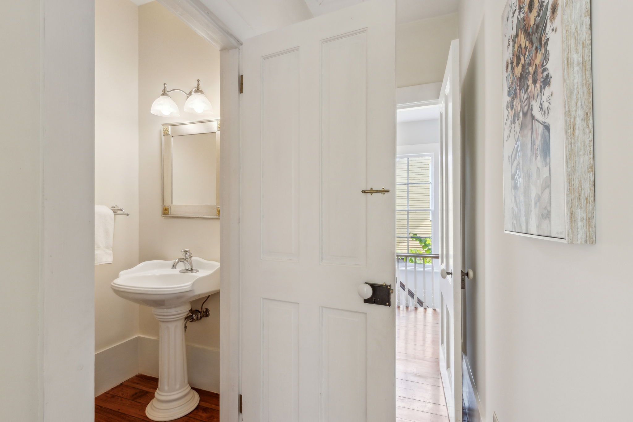 ... featuring a private water closet...