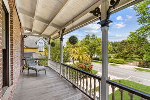 The balcony offers a front-row seat to “Seventh Heaven,” ...