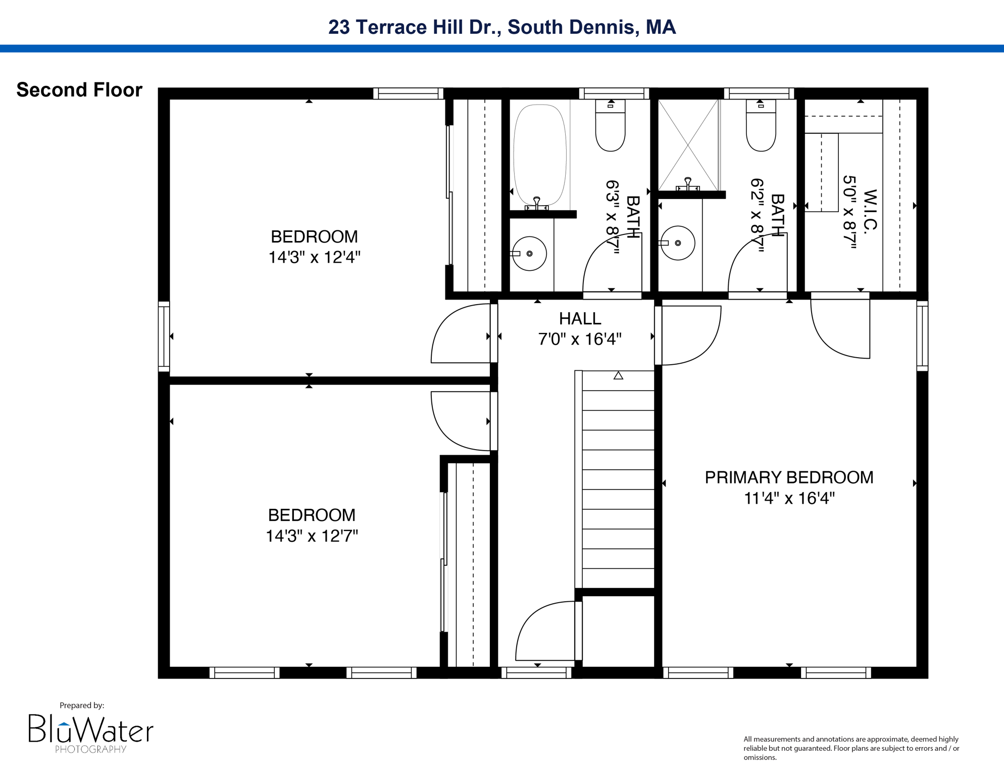 Upper Level - Floor Plan