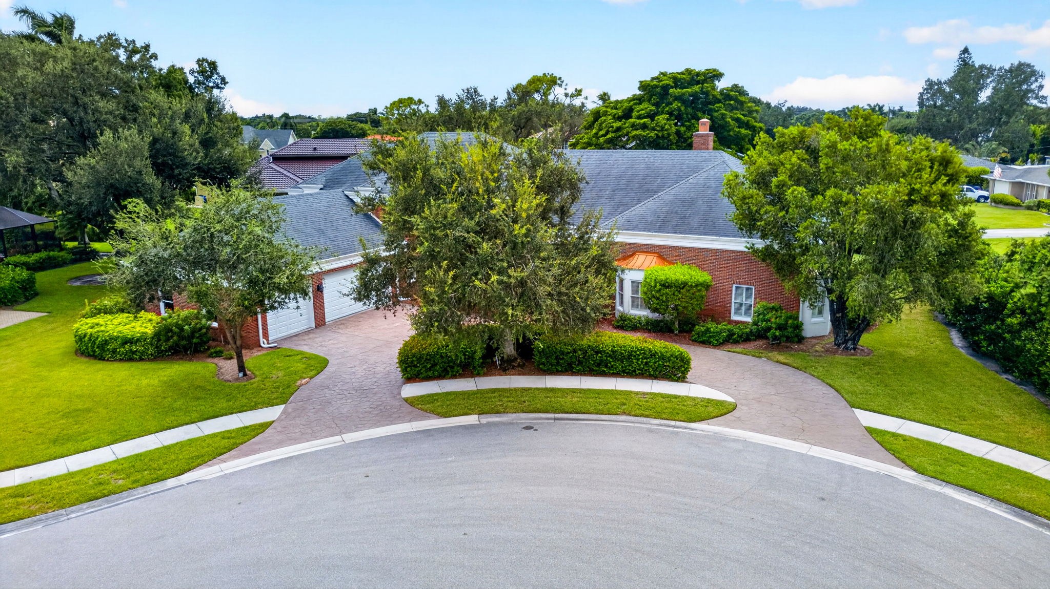 Aerial Front Exterior 1