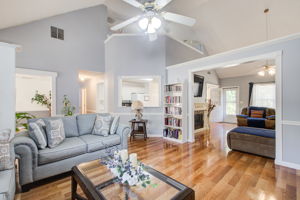 8 Living Room B w Kitchen Pass Thru + Family Room