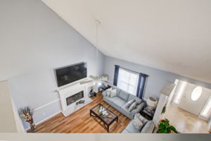 30 Living Room C w Entry Loft View