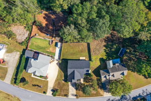 36 Aerial Lot + Neighborhood Bird's Eye View