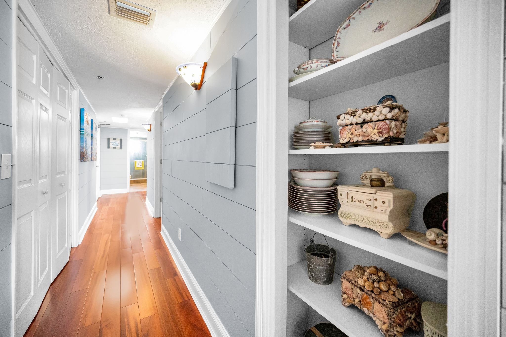Hallway - Laundry on Left - Guest Bedroom Suites on Right