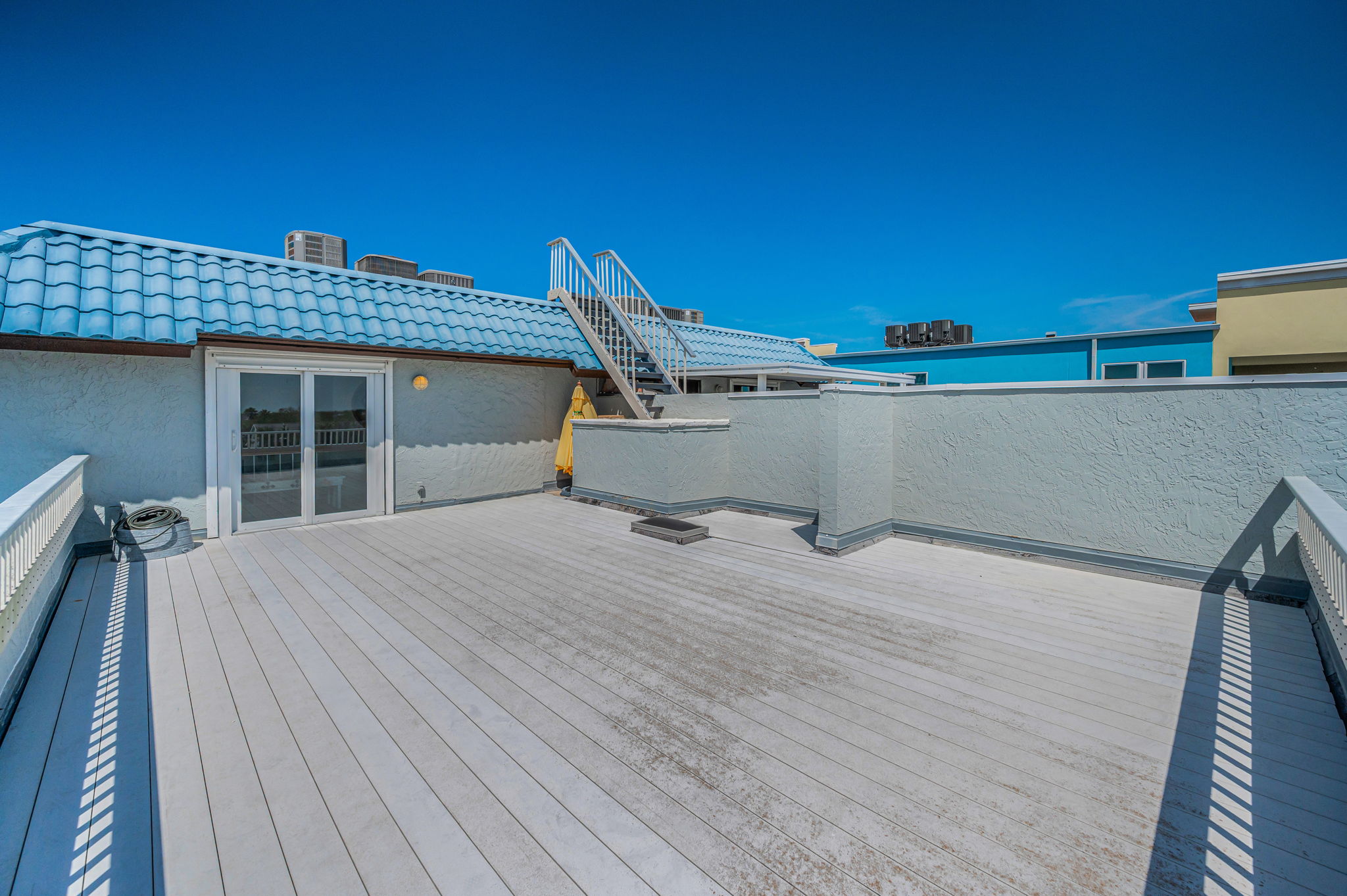 Roof Top Sliders With Storm Shutters.