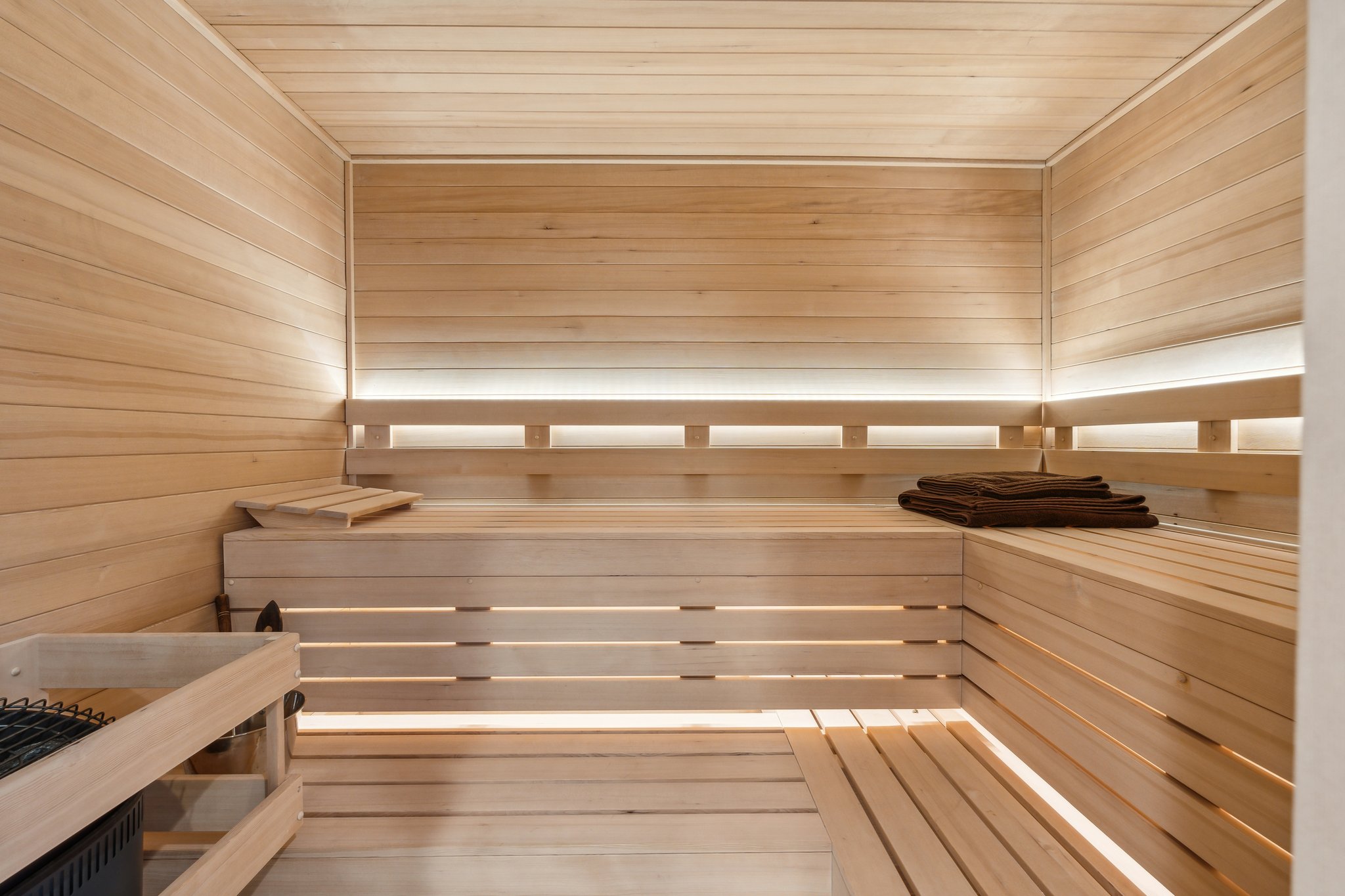 Lower level Sauna