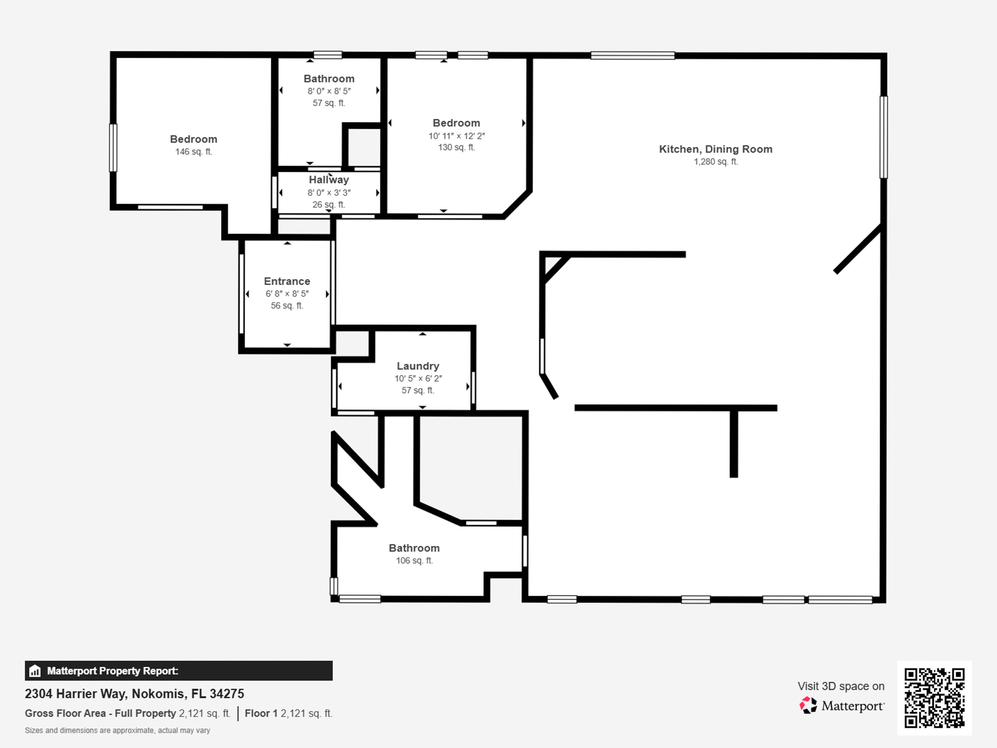 Measurements - 2304 Harrier Way