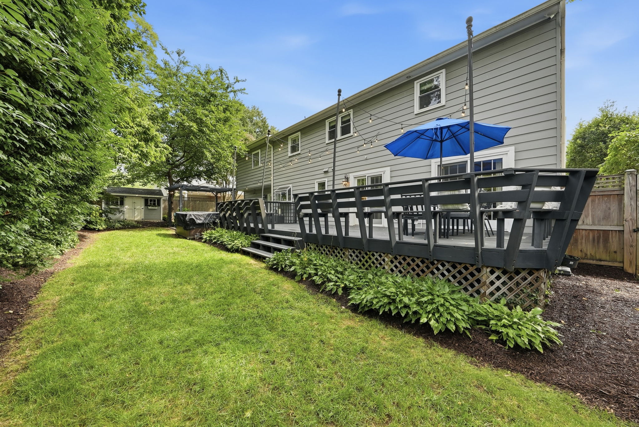 Rear yard