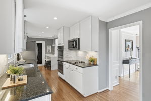 Ample cabinet space