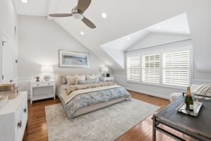 Stunning primary suite