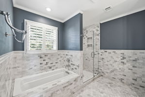 Expansive 2nd full bathroom on bedroom level