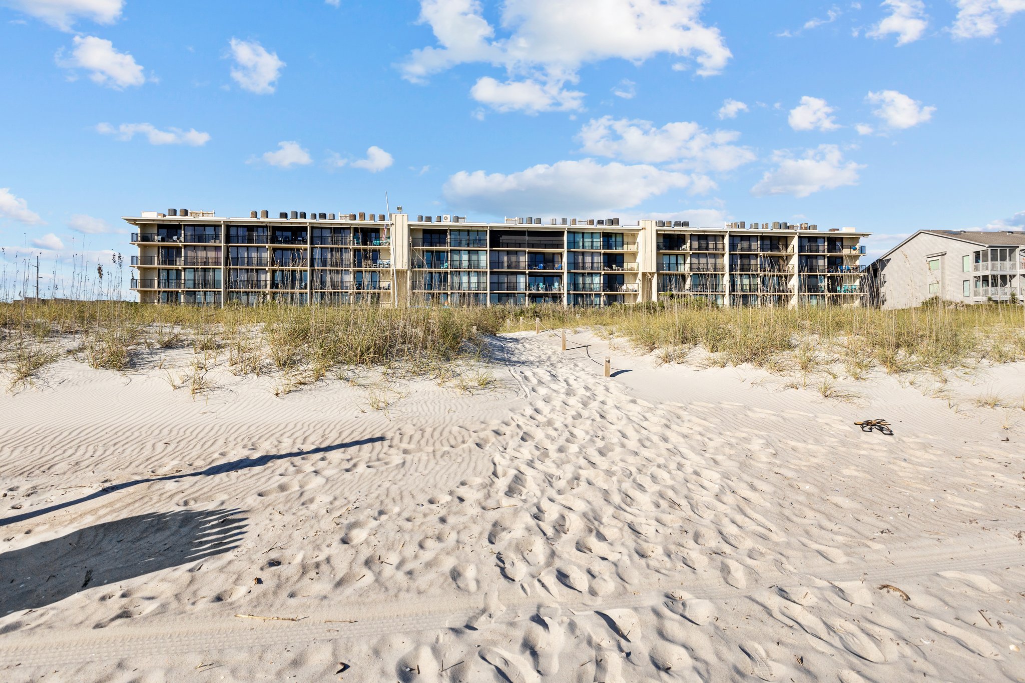 Footsteps from the Beach