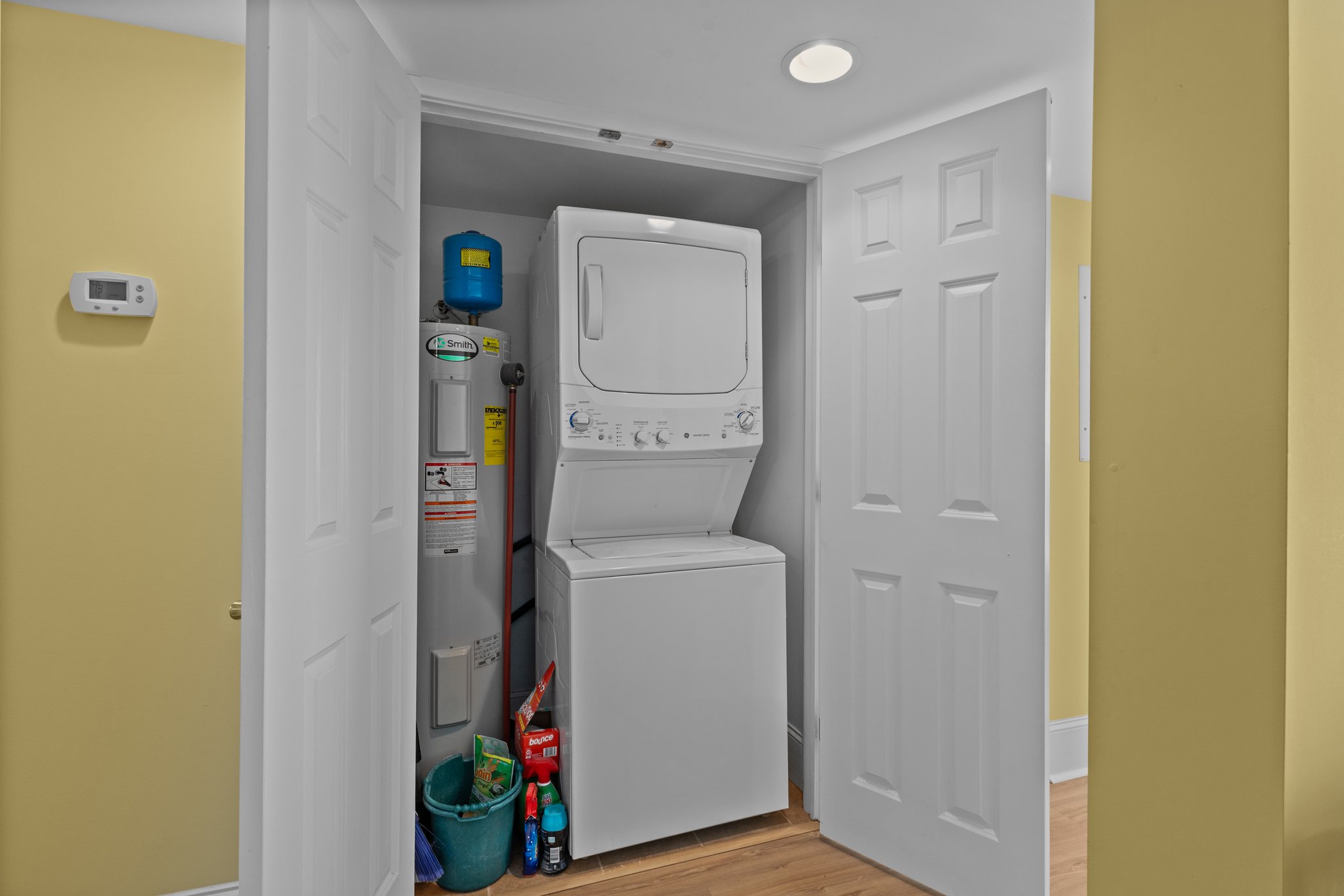 Hallway Laundry Closet