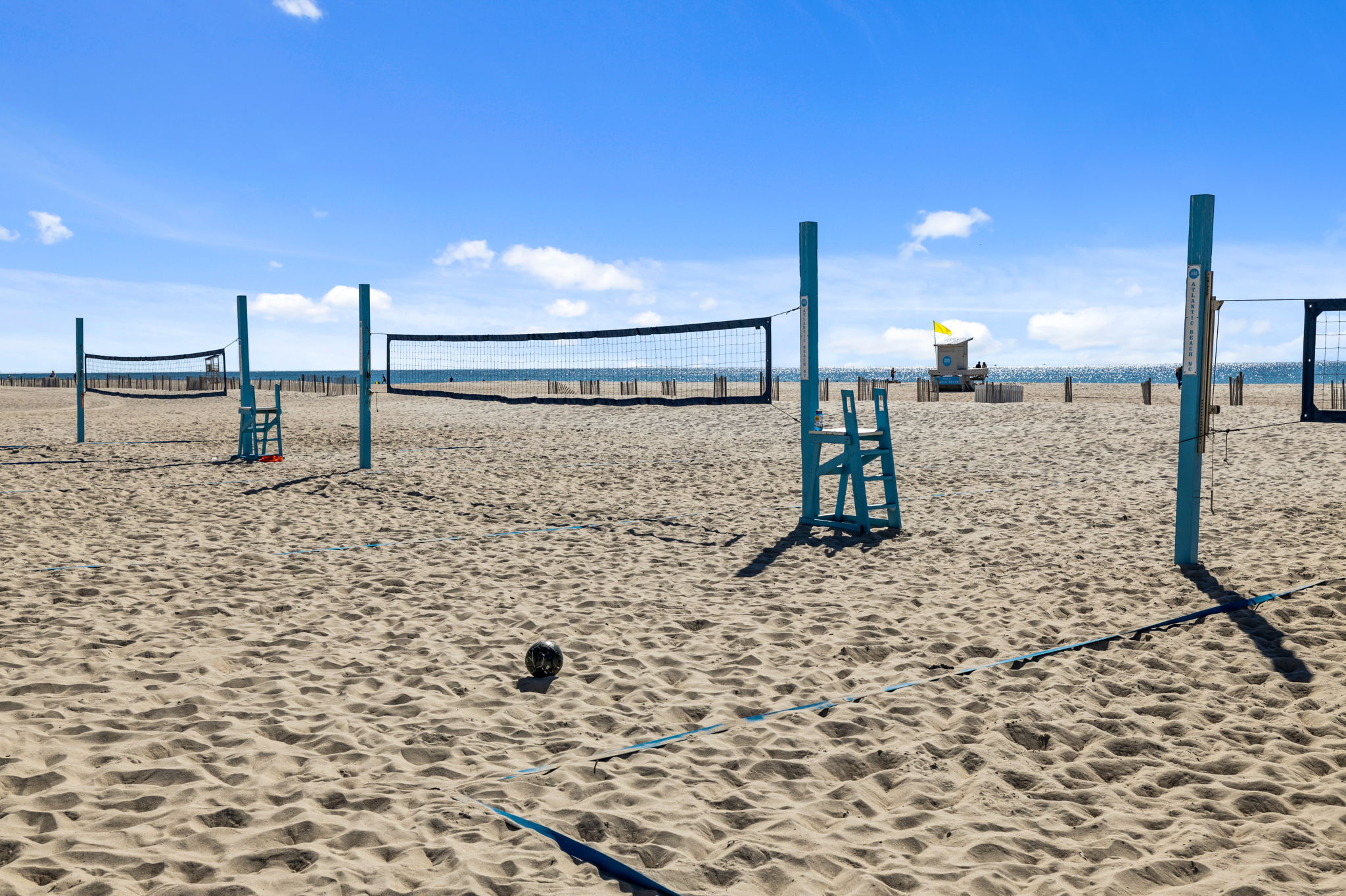 Public Beach Volleyball