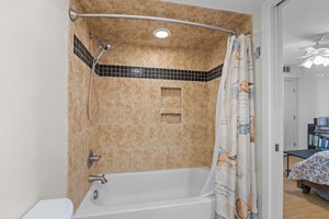 Secondary Bedroom Ensuite w/ Tiled Shower