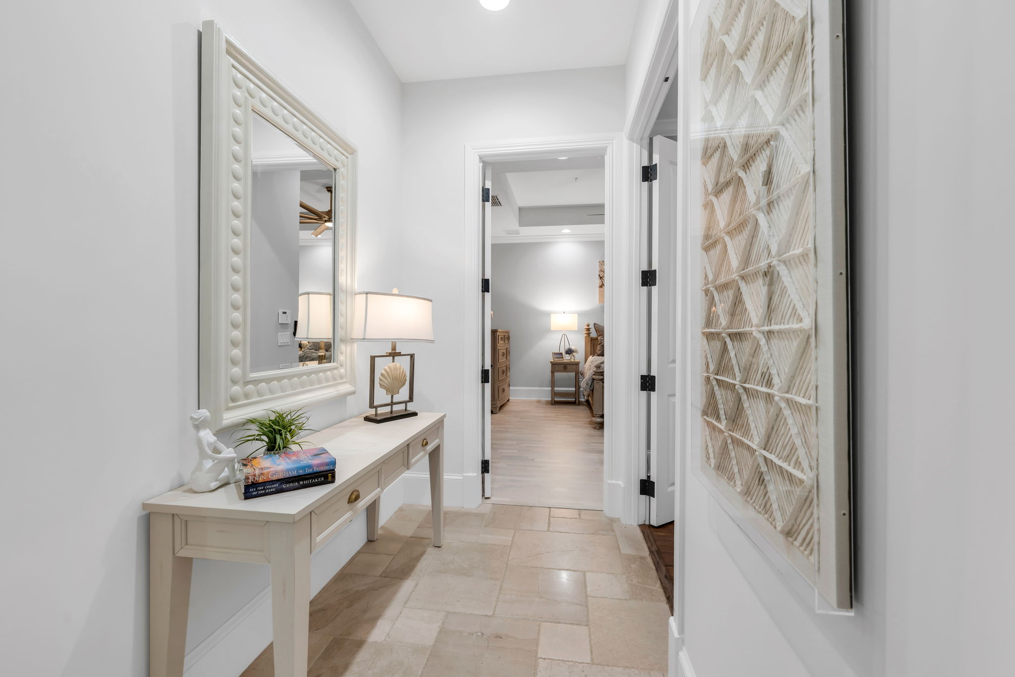 Hallway leading to the Primary Suite.