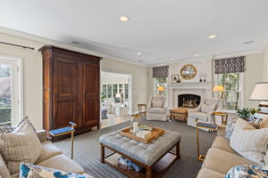 Family Room with fireplace