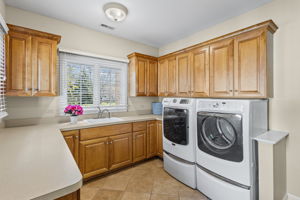 First floor laundry room