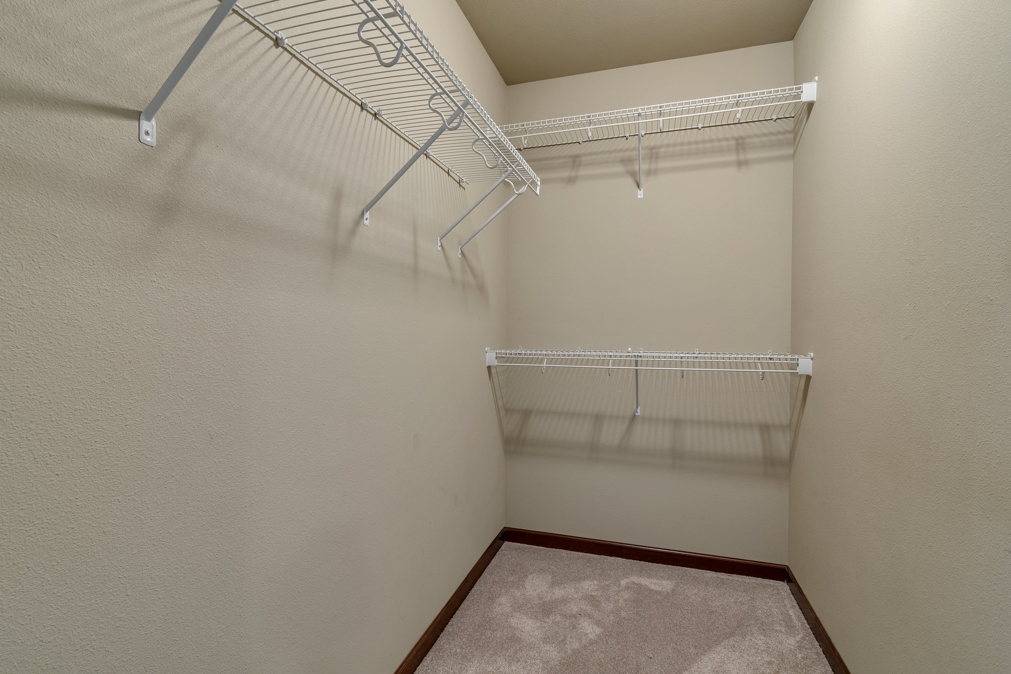 Primary walk-in closet