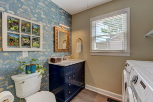 Half Bath - Laundry