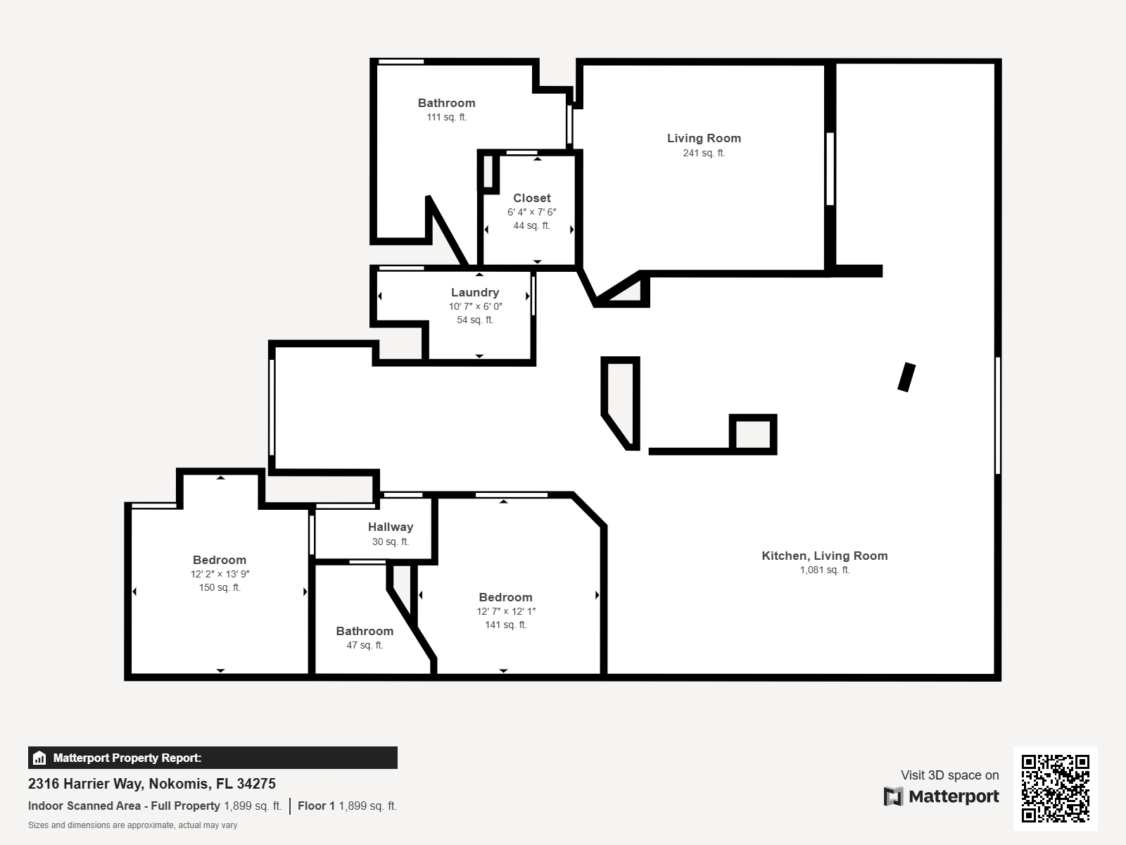 Measurements - 2316 Harrier Way