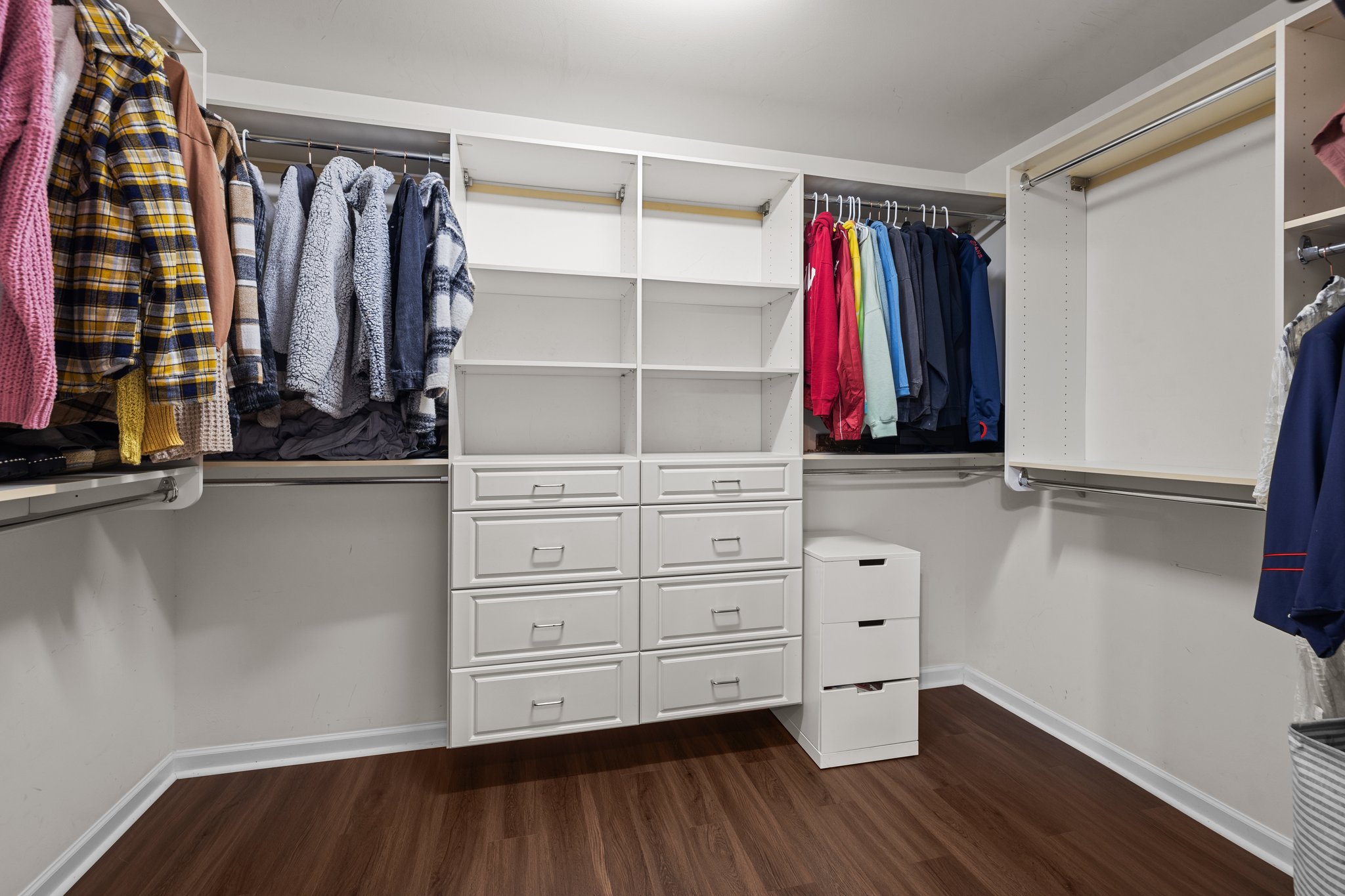 primary walk-in closet