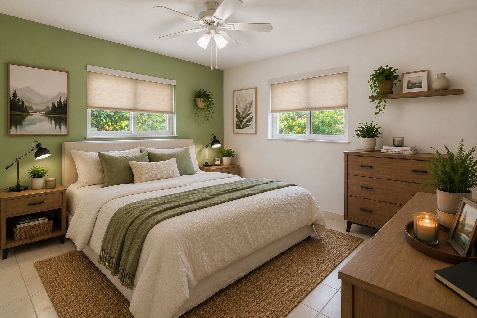 *Virtually Staged* Bedroom 2