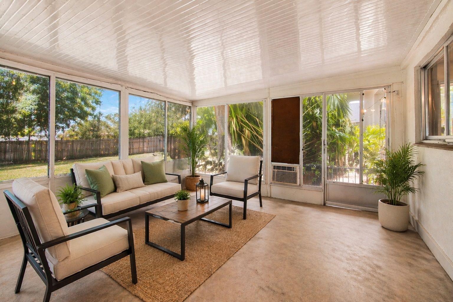 *Virtually Staged* Back Porch