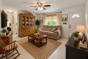 *Virtually Staged* Living Room