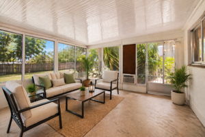 *Virtually Staged* Back Porch