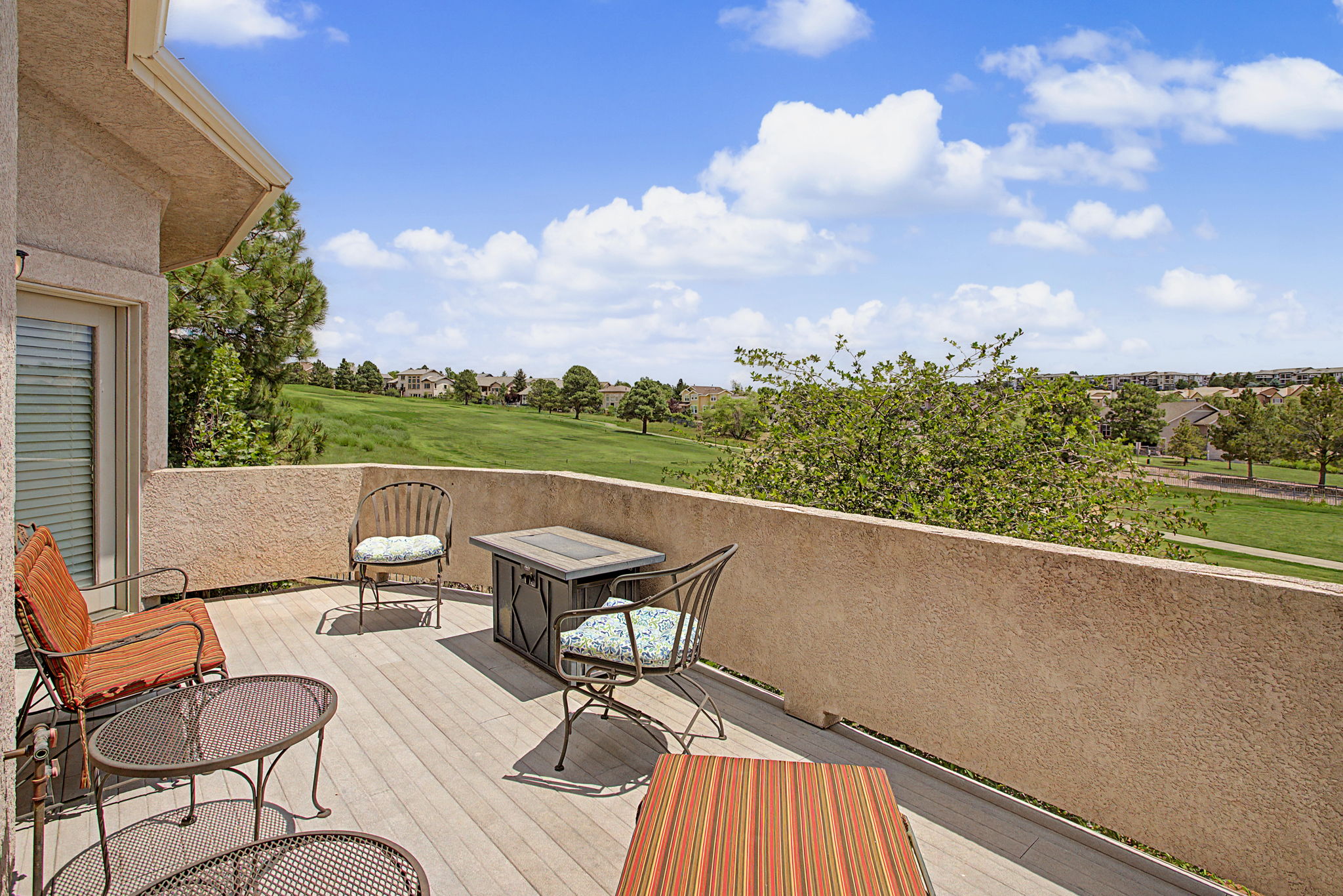 Deck w View of Golf Course