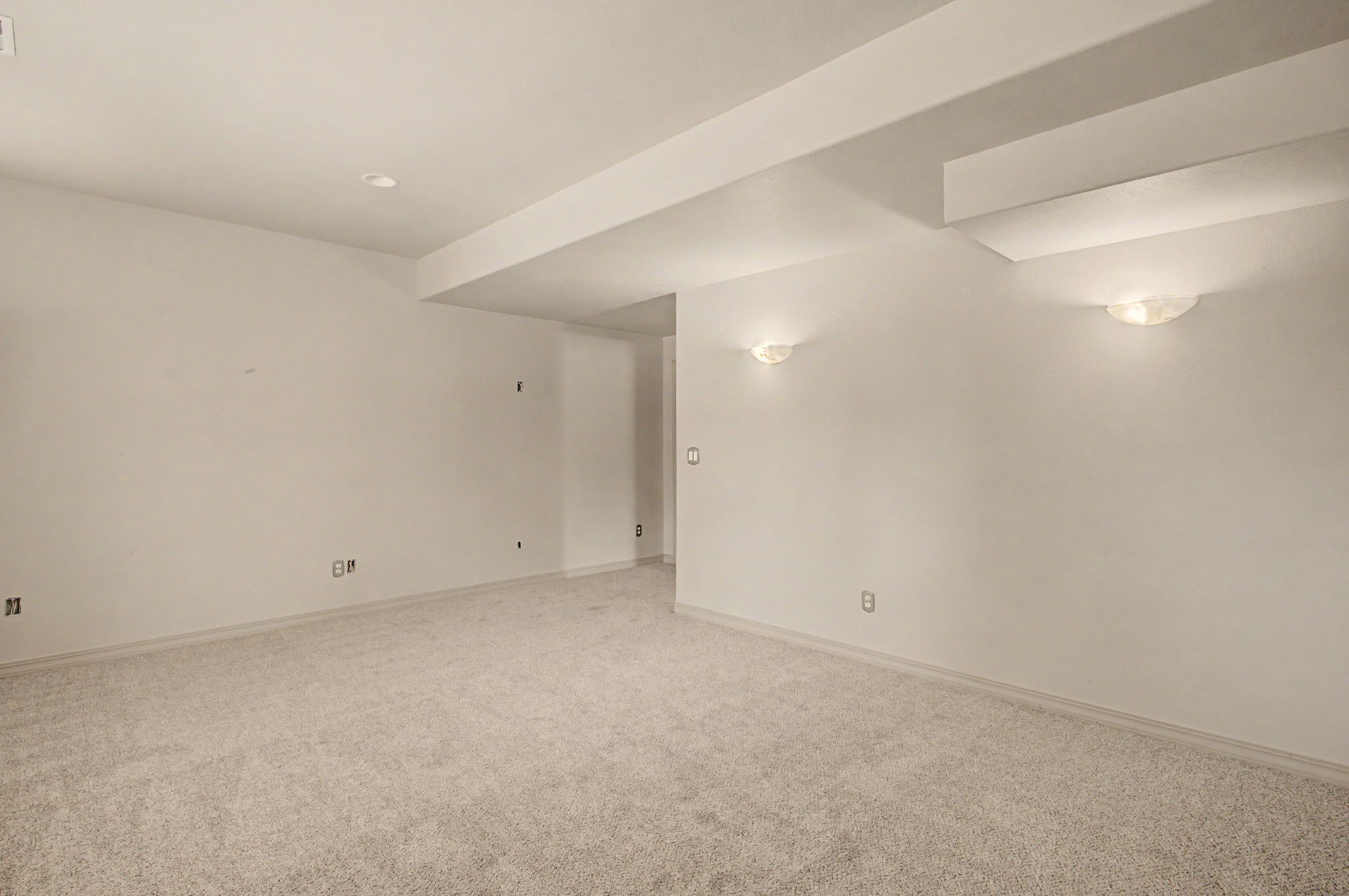 Lower Level Theater or Bedroom