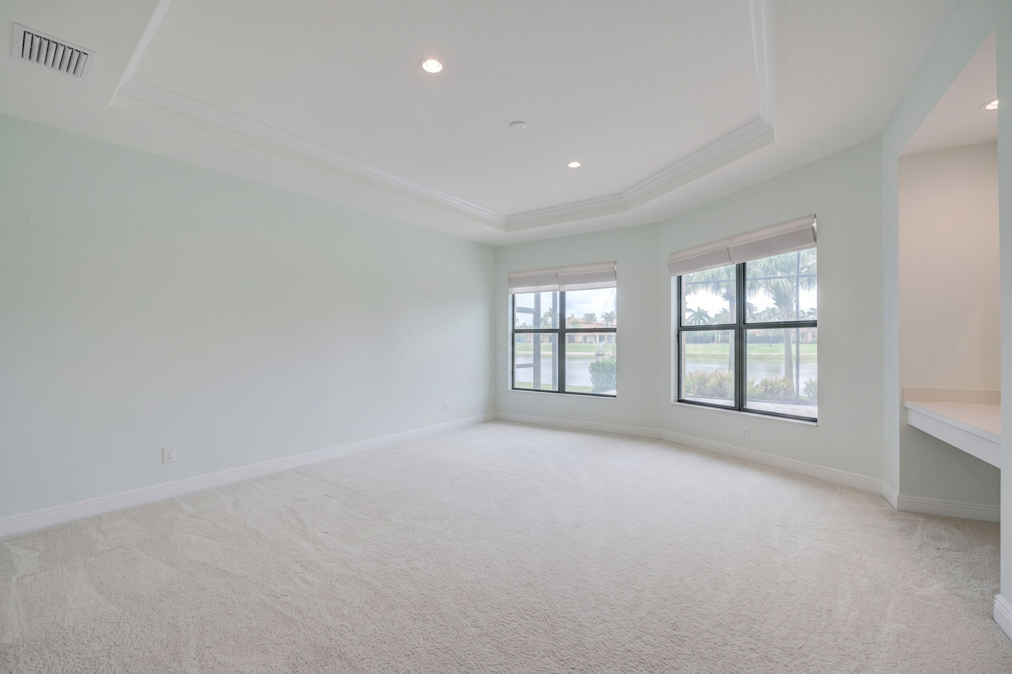 Primary Bedroom shown empty