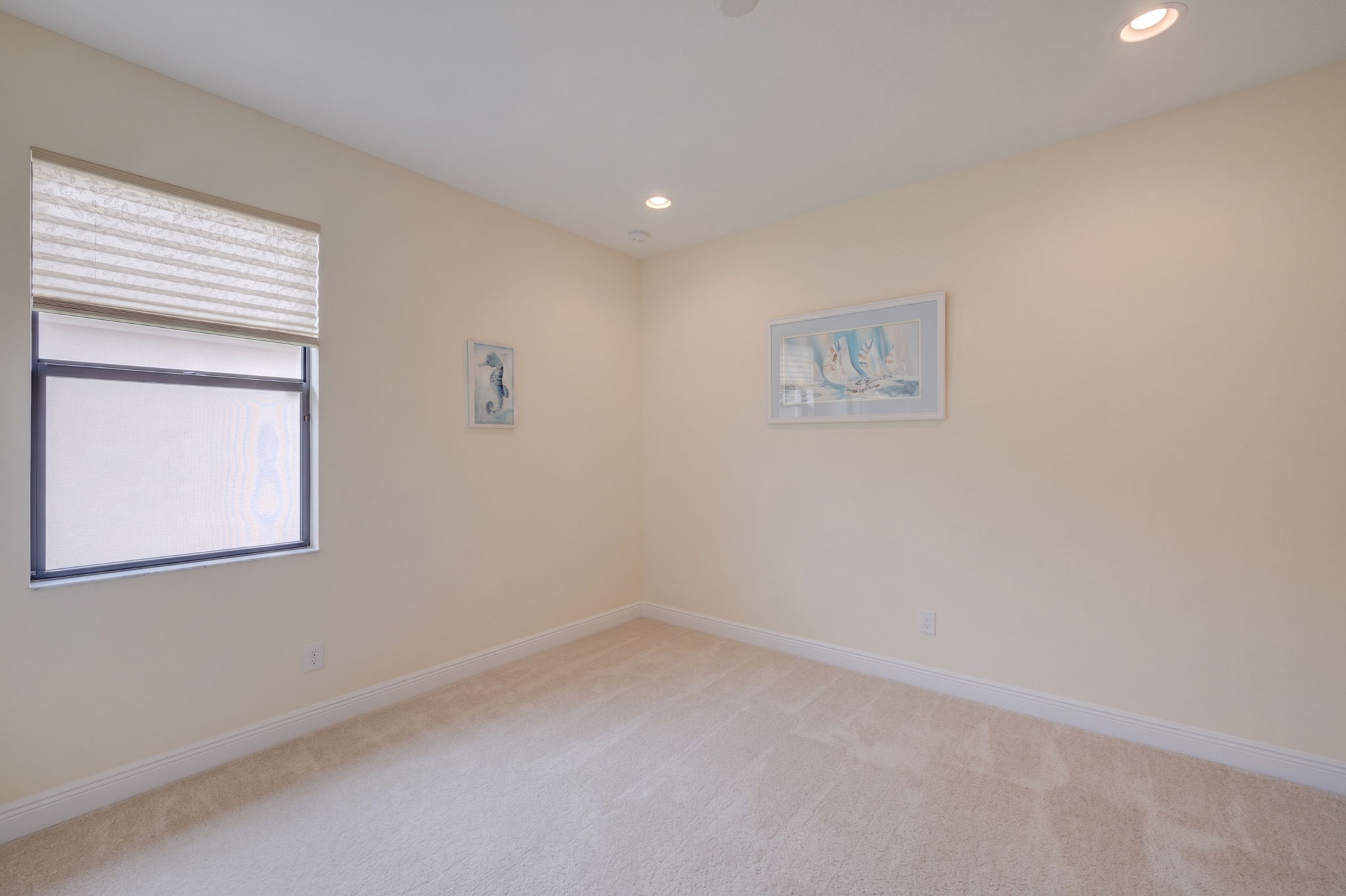 Bedroom 3 shown empty