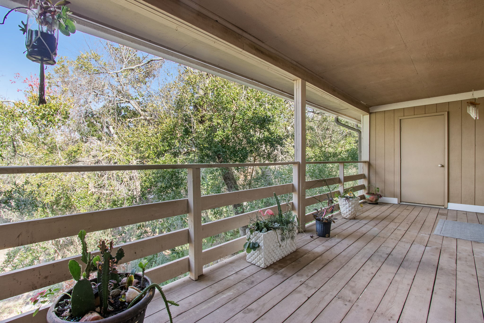 Large Private Balcony.