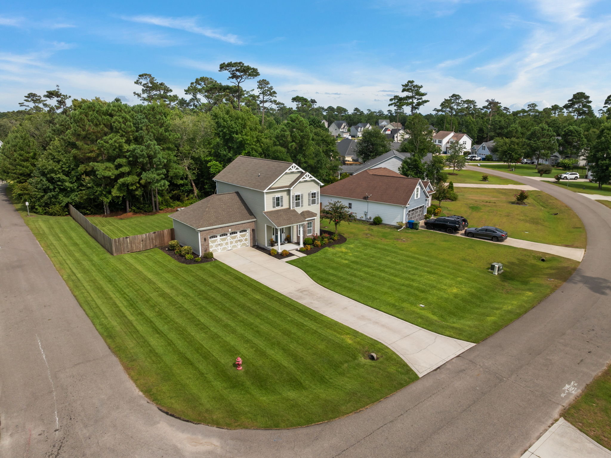 Aerial of 233 Marsh Haven