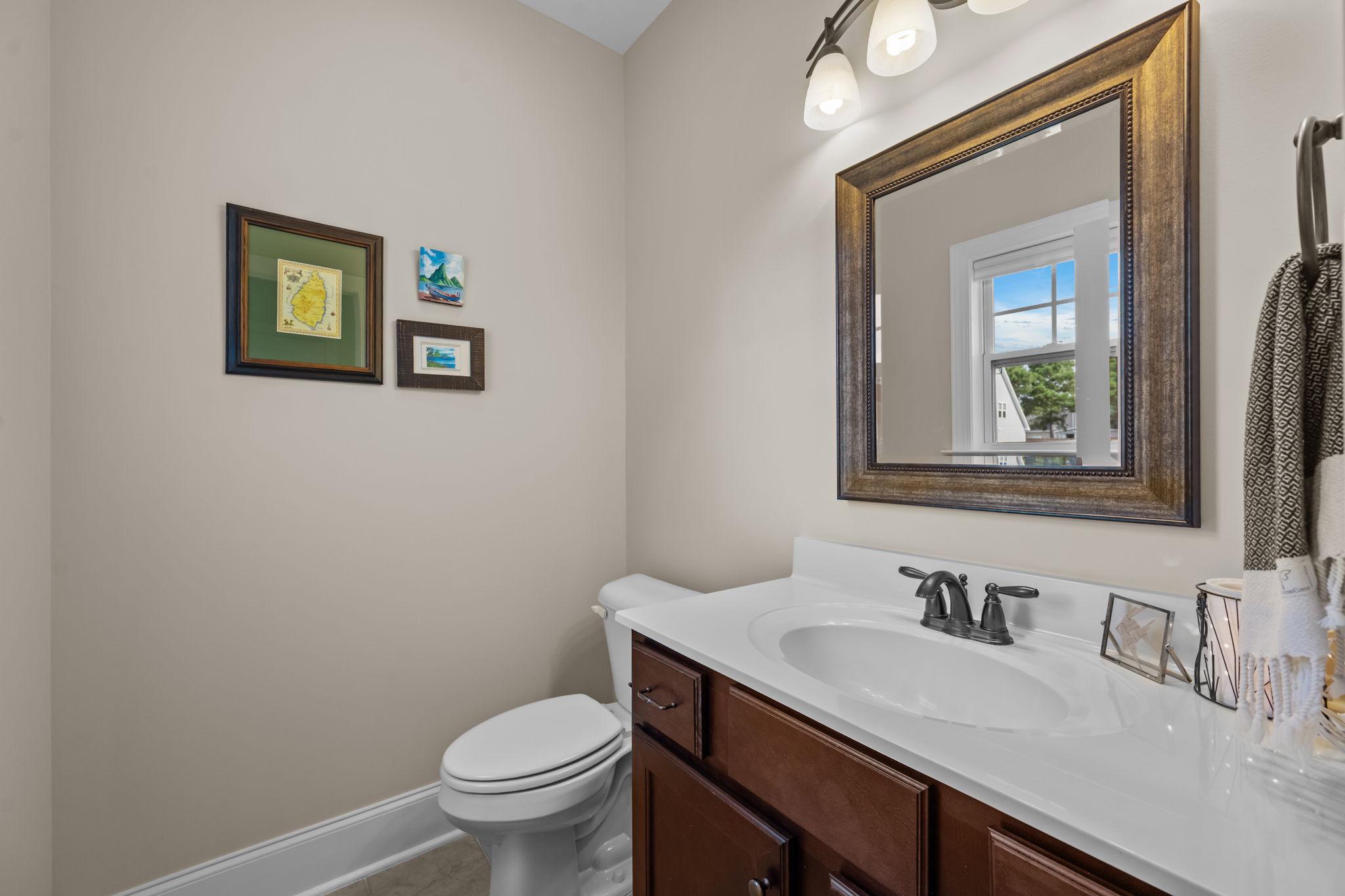 Ground Level Half Bath