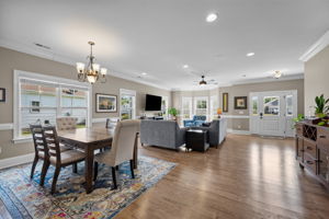 Dining and Living Area