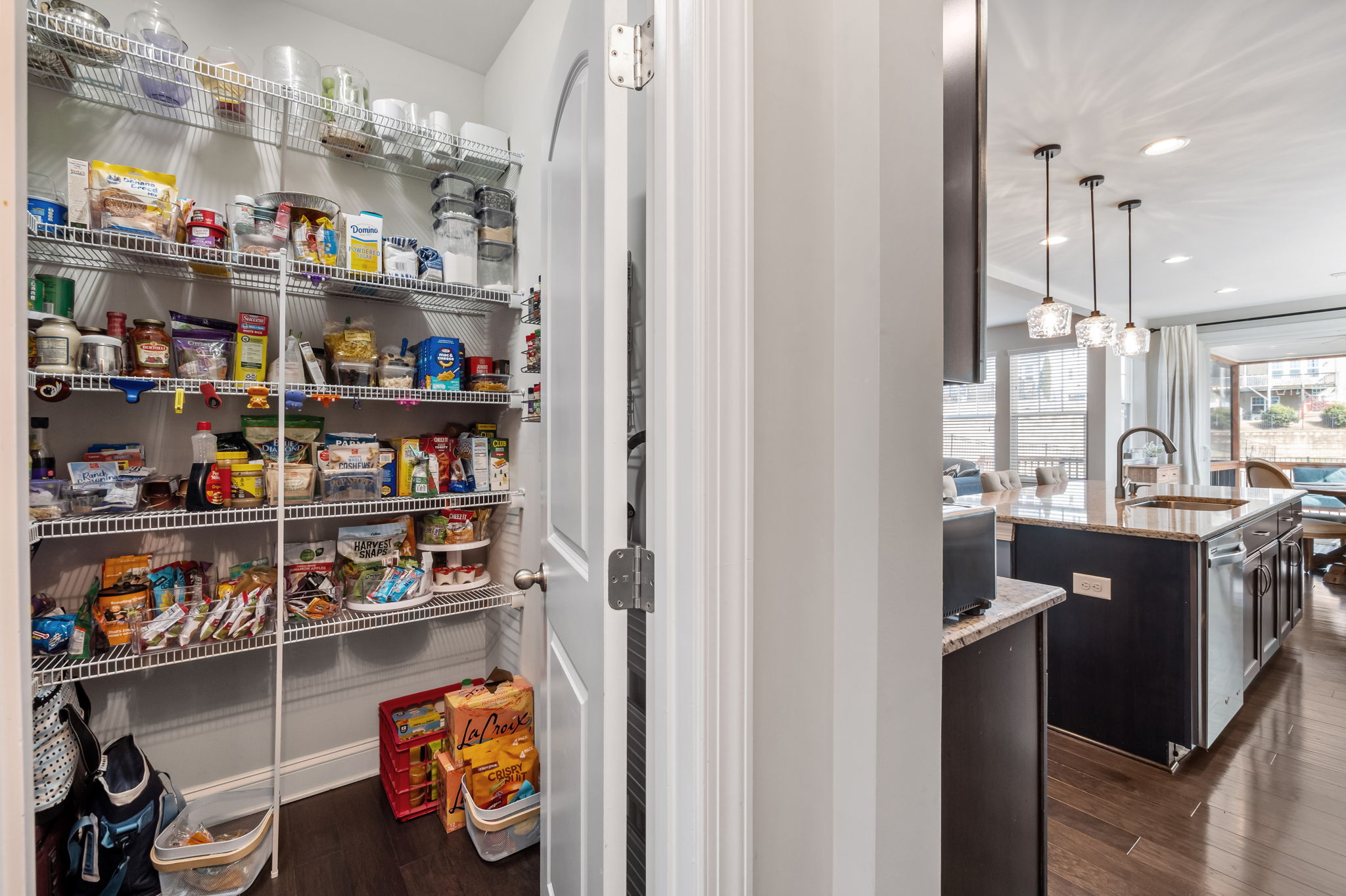 Walk-in Pantry - Larger than the photo!
