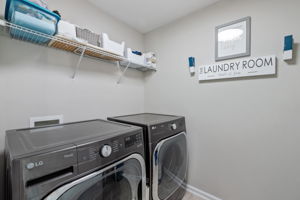 2nd Floor Laundry Rm w/ Utility Sink