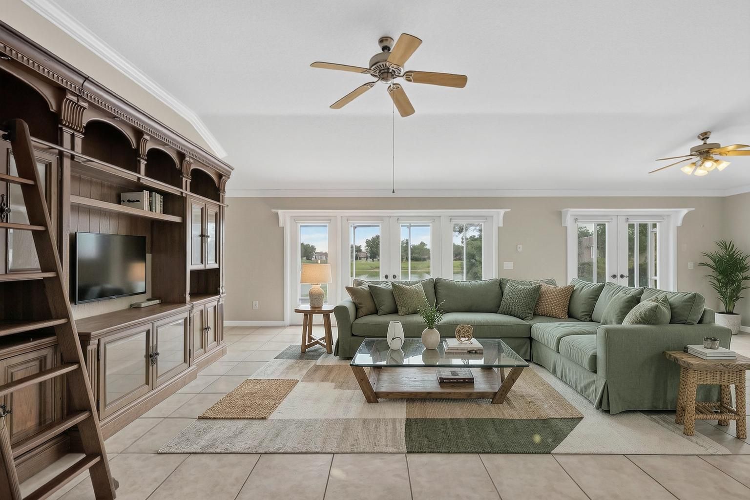 Living Room-Virtually Staged
