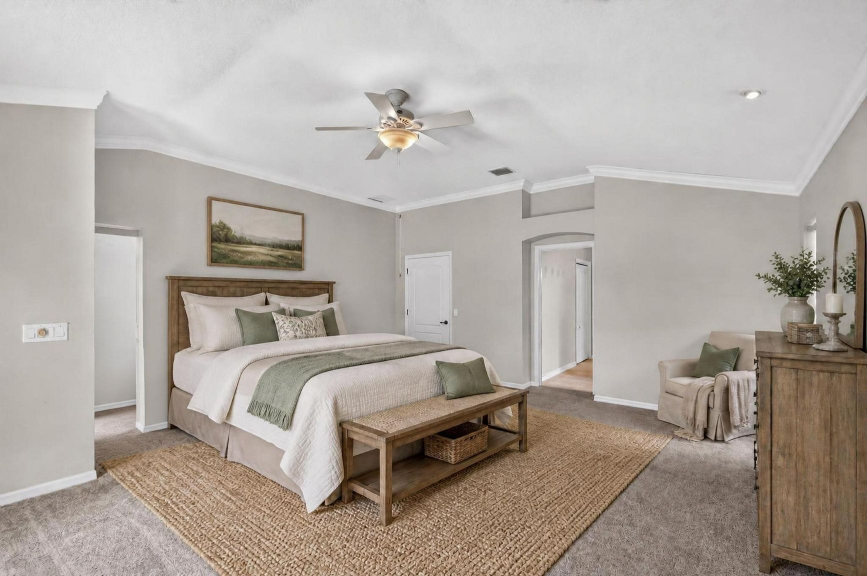 Primary Bedroom-Virtually Staged
