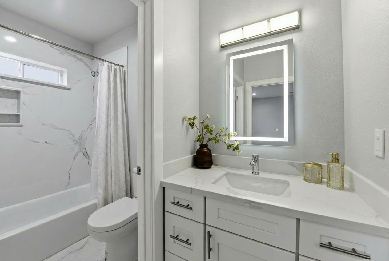 hall bath - 1st floor