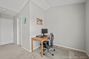 Bonus Space in Primary Bedroom Perfect For Sitting Area, Workout Area or Office...