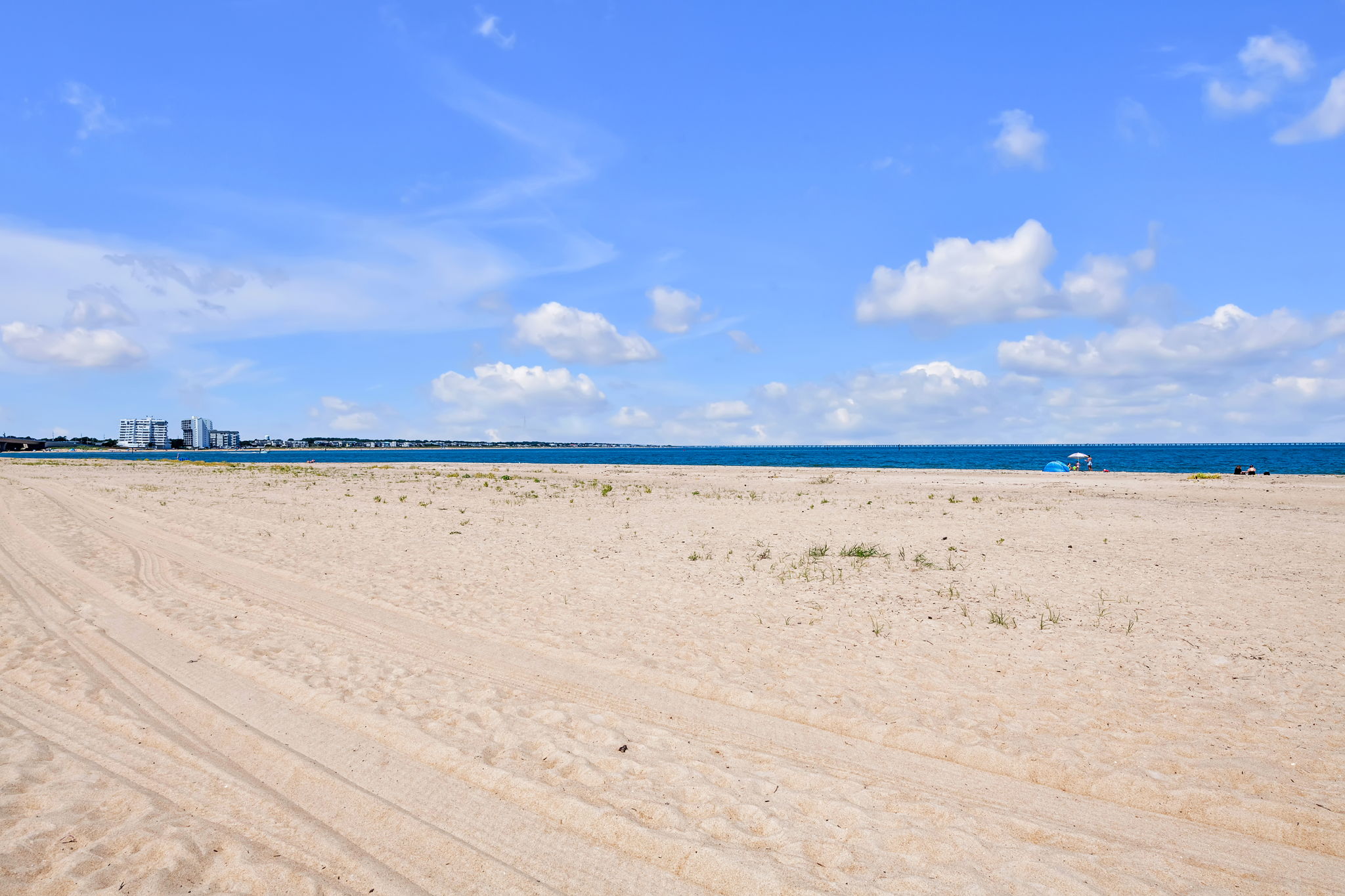 Bay view from private access