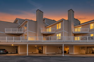 Front of Condo w/covered parking